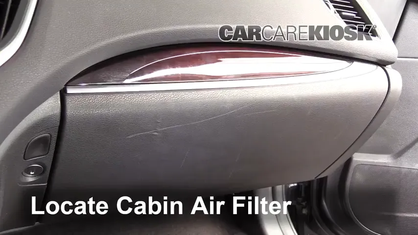 2016 Acura TLX SH-AWD 3.5L V6 Air Filter (Cabin) Replace